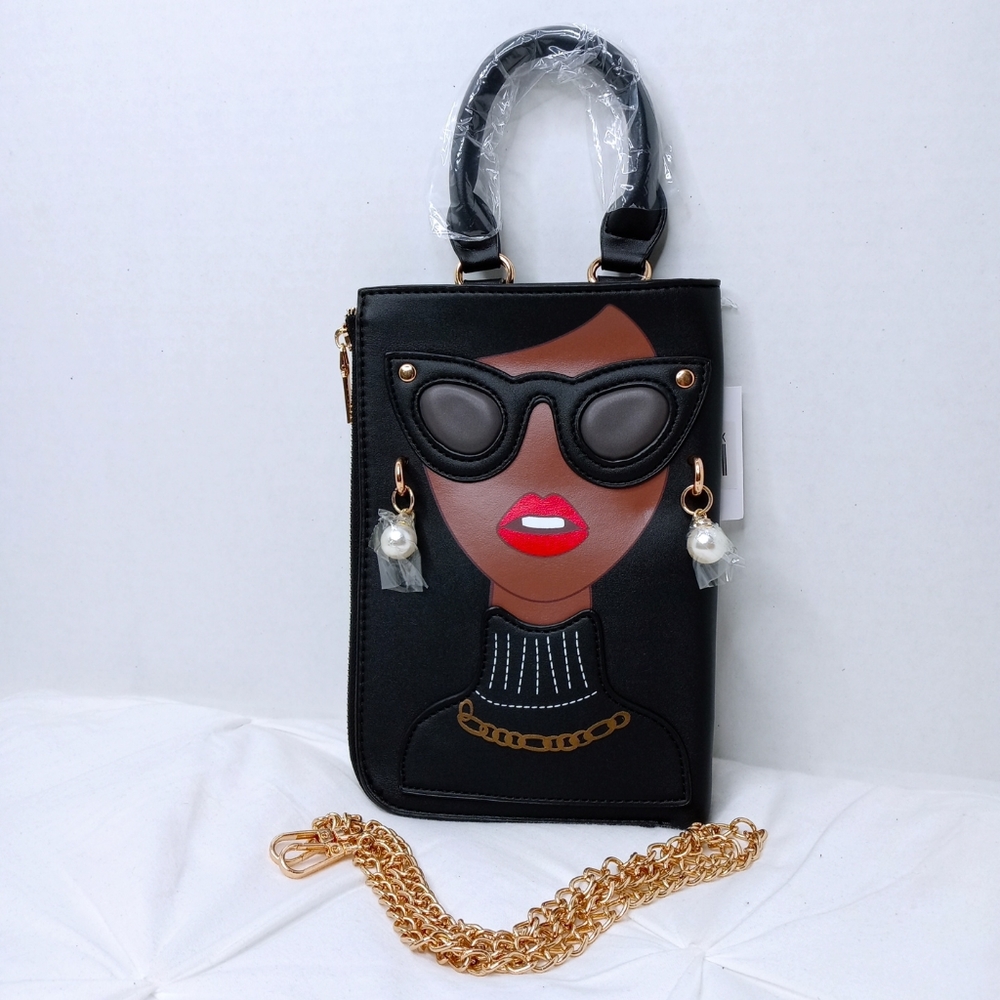 Black Fashionista Tote Bag